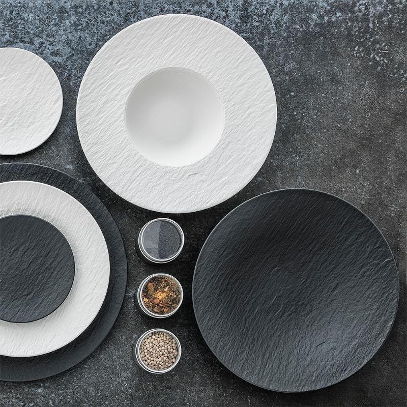 Villeroy & Boch Manufacture Rock Tallrik flat 15,5 cm Svart