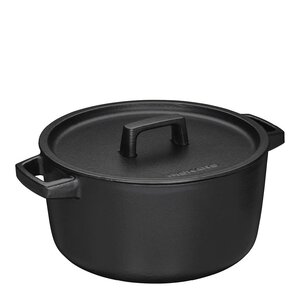 Fiskars Folken gryta med lock 4 L emaljerad
