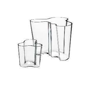 iittala Alvar Aalto Collection Vasset 16+9,5 cm Klar