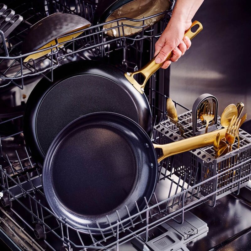 GreenPan Padova Reserve keramisk stekpanna 2 delar 20+26 cm Black