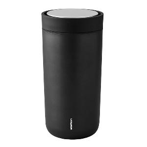 Stelton To Go Click Mugg 40 cl Svart/Metallic