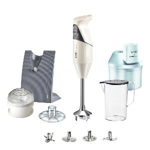 Bamix Stavmixer Swissline Superbox 200 w Gräddvit